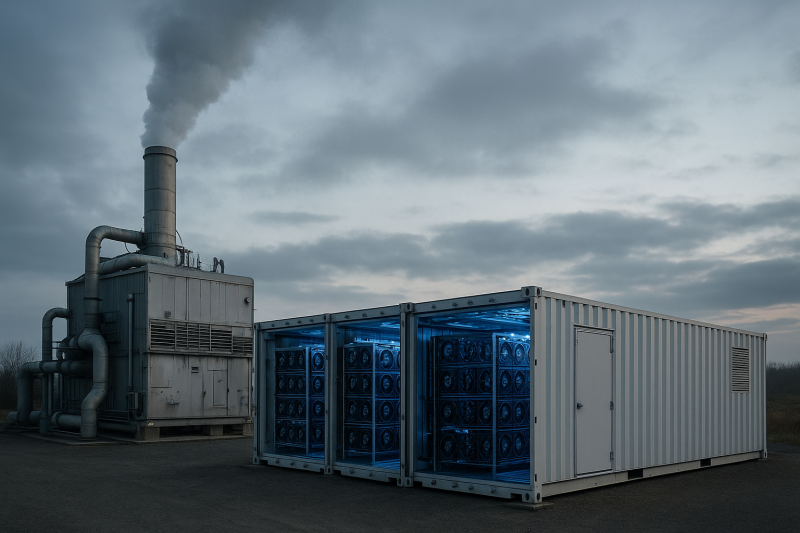 Майнинг на газе: использование газовых месторождений для прибыльной добычи криптовалют