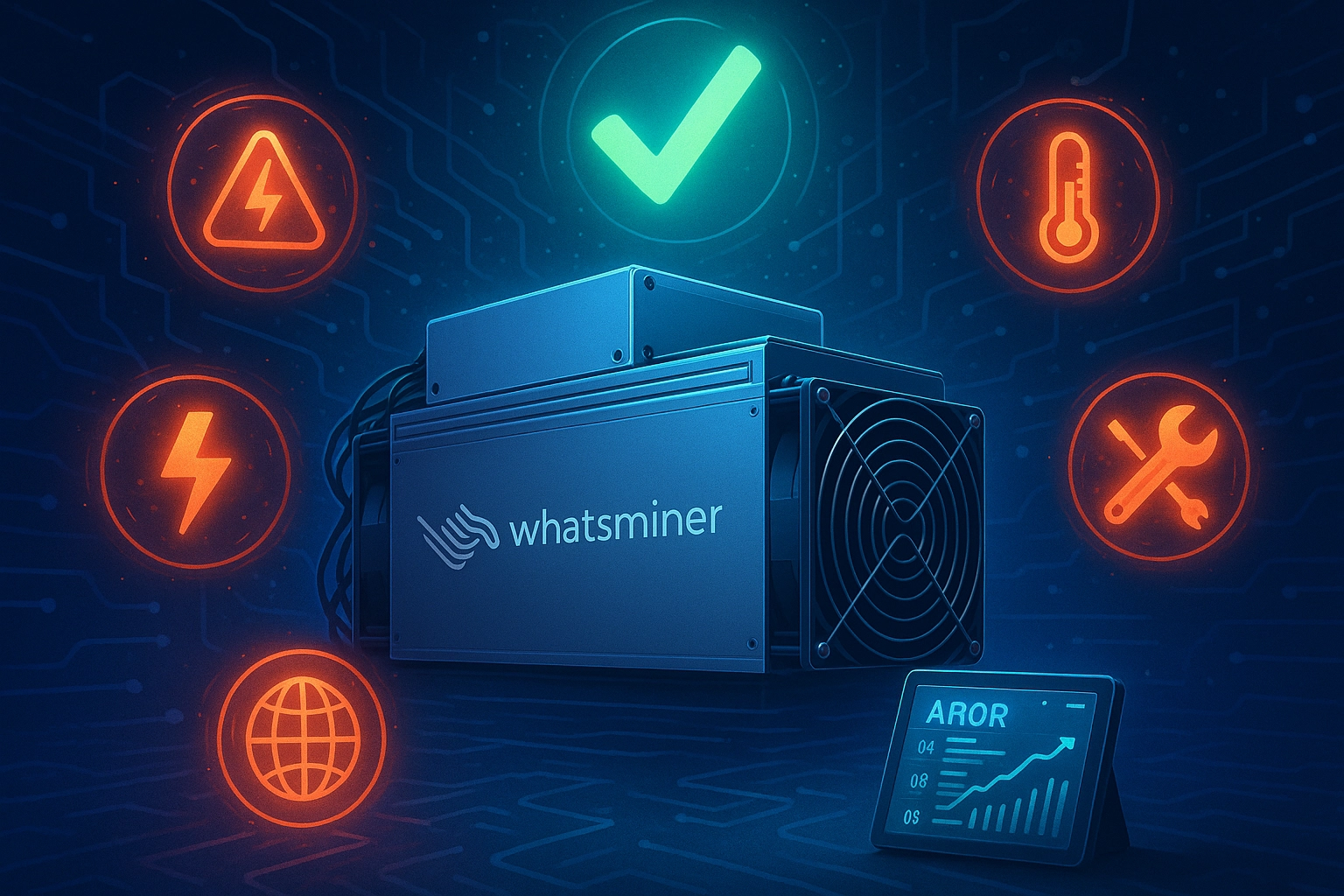 Коды ошибок WhatsMiner: расшифровка и быстрые решения в 2025 году
