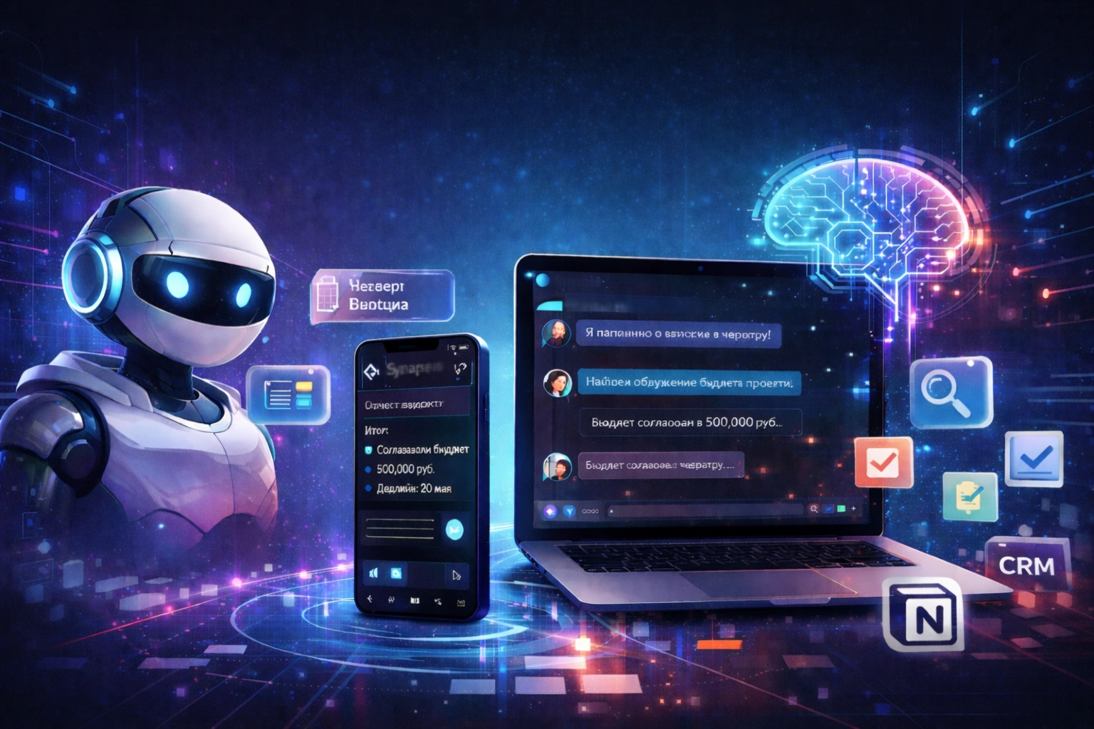ИИ-мессенджер: новый стандарт цифровой коммуникации и платформа Synapse ИИ-мессенджер: новый стандарт цифровой коммуникации и платформа Synapse